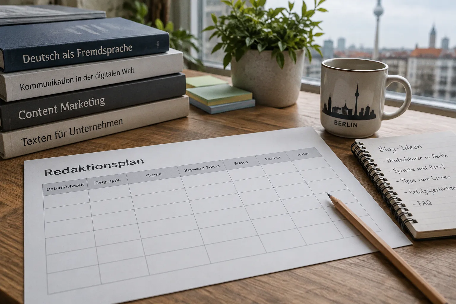 Redaktionsplan für Unternehmensblogs: Vom Konzept zum Beitrag